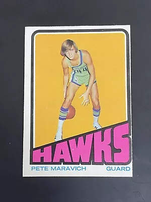 1972-73 Topps Basketball “Pistol” Pete Maravich #5 • $4.99