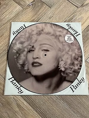 MADONNA Hanky Panky UK 12  PICTURE DISC + POSTER • £20