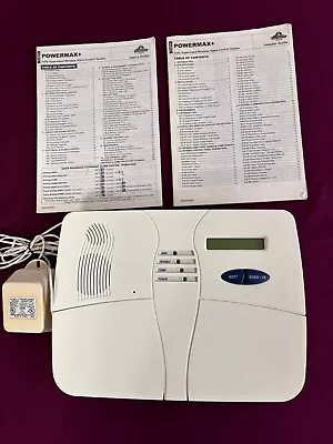 Visonic Powermax+ Fire Burglary Warning System Control Unit Home Alarm AS IS • $80