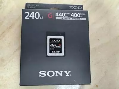 Sony QD-G240F XQD Memory Card 240GB • $543.58