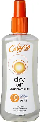 Calypso Wet Skin Dry Oil Spray With SPF10 200 Ml • £10.21