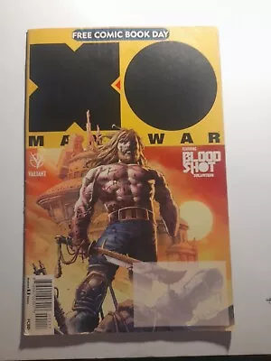 X-O Manowar Featuring Bloodshot Free Comic Book Day May 2017 Valiant NM 9.4 • £3.70