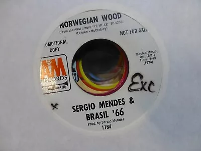 Sergio Mendes Brasil 66 Norwegian Wood & Masquerade Promo Near Mint  45 • $10