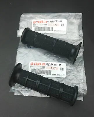 New OEM Yamaha Grips Raptor Grizzly Warrior Blaster Banshee YFZ 450 660 700 350 • $41.99