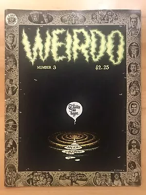 Weirdo Magazine #3 1981 FN 6.0 R.Crumb Underground Comics • $30