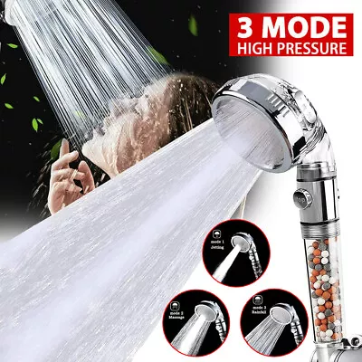 Shower Head Hand Held SPA Mineral Balls Water Filter Refill Stones Beads Shower • £10.99