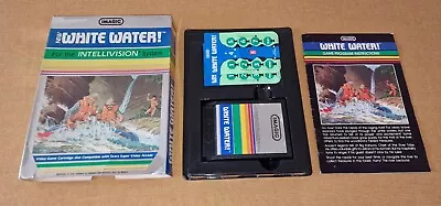 White Water Intellivision Imagic 1983 Boxed Complete Game Tested Superb Rare • £5