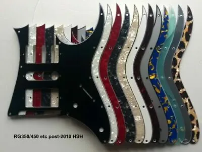 Ibanez RG350 RG450 Etc Post-2010 Pickguard HSH HH Hxx Many Colours • $54.23