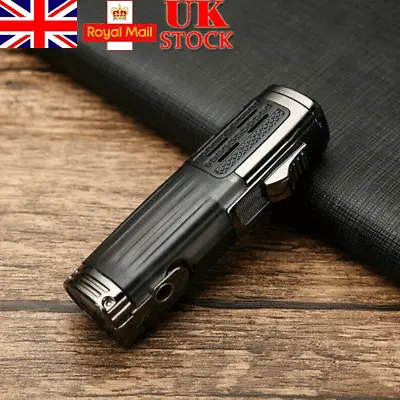 £12.99 • Buy 3 Jet Flame Cigar Lighter Honst Torch Lighter With Cigar Punch Windproof Triple