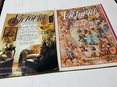 Victoria Magazines  Lot Of  2 - May 1993 &  January 1994 • $6