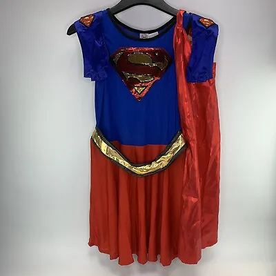 DC Comics Originals Supergirl Adult Costume Size Small Cosplay Pre-owned • $23.82