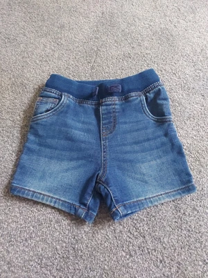 £0.99 • Buy Boys Blue Denim Shorts Age 18-24 Months