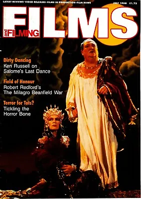 Framed Films & Filming Magazine Cover Page 11x8  Glenda Jackson Stratford Johns • £22.99