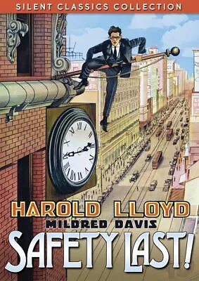 Safety Last! (Silent) (DVD) Harold Lloyd Mildred Davis • $14.08