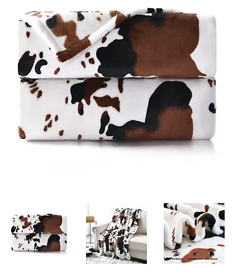 Cow Print Blanket • £6