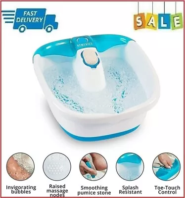 HoMedics Bubble Mate Heated Foot Spa Bubble Foot Massager • $28.25