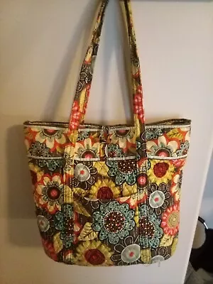 Vera Bradley Vera Tote / Purse - Bag - Flower Shower - Very Nice • $28.50