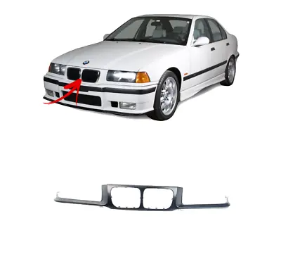 Metal Nose Panel Front Grill Radiator Frame For BMW E36 1991-1996 • $100.63