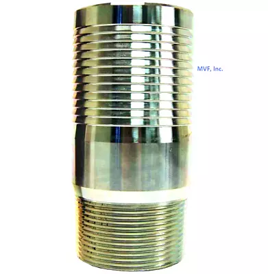 Hose Barb For 2  ID Hose X 1-1/2  MNPT 304S/S King Combination Nipple SF200150SS • $30.46