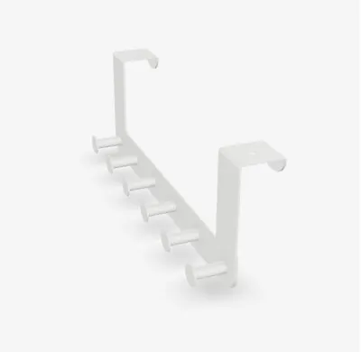 Ikea Enudden Storage Over Door Hanger Bathroom / Kitchen Hooks Strong Metal • £8.99