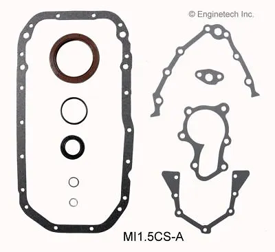 Enginetech Lower Gasket Set For 97-02 Mitsubishi Mirage 1.5L/1468 SOHC 12V 4G15 • $33.08