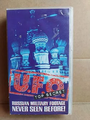 UFO Top Secret - Russian Military Footage Never Seen Before VHS Video Tape • $5.55
