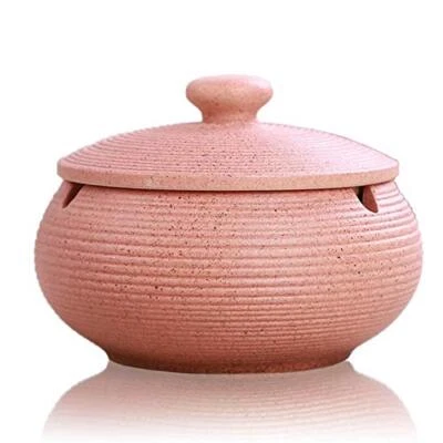 £13.99 • Buy Ceramic Ashtray With Lids,Windproof,Cigarette Ashtray For Indoor Or