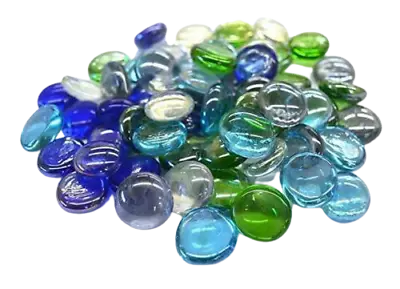 £12.99 • Buy Decorative Glass Pebble Stones Beads Vase Nuggets Wedding Decoration