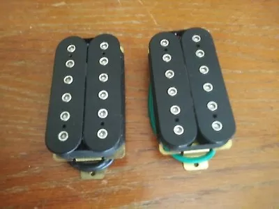 Ibanez Set Of 2 Quantum Humbucker Pickups Black Neck & Bridge Pair • $20