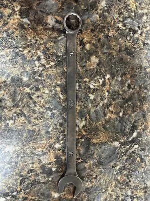 MAC 16mm Metric Combination Wrench 12 Point 9-1/2  Long - Made In USA - M16CL • $20