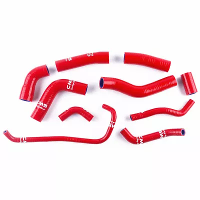 Red For Yamaha YZF R6 YZFR6 2006 2007-2019 2017 2016 2015 Silicone Radiator Hose • $55.99