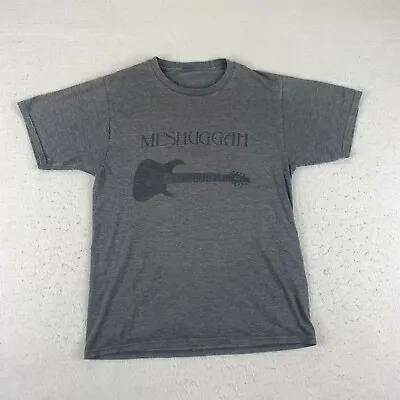 Meshuggah T Shirt Adult Small Gray Short Sleeve Band Music Guitar Metal Tee Mens • $7.99