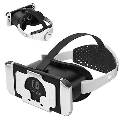 For Switch/OLED Game Console HD 3D VR Glasses Adjustable Headband Headwear Strap • $42.62