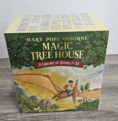 Magic Tree House Books 1-28 Boxed Set By Mary Pope Osborne - NEW/ SEALED • $49.99