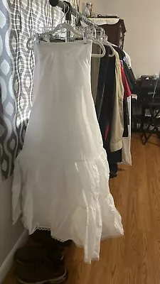 A Line Petticoats For Women Crinoline Half Slips Floor Length Bridal Underskirt • $15