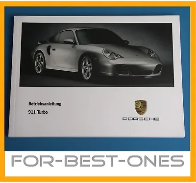 NEW Porsche 911 996 Turbo Operating Instructions Operating Instructions Manual • $97.04