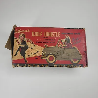 Hollywood Wolf Whistle BOX ONLY Vintage RatRod Classic Car Intake Horn • $35.99