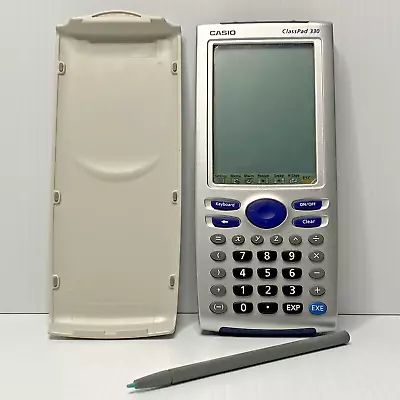 Silver Casio Classpad 330 Scientific Calculator Working VGC • $95