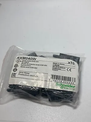 Schneider Rxm040w Relay Protection Module 6-250vdc X10 Nib • $24.99