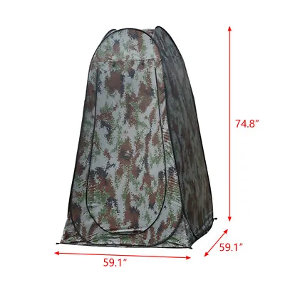 Pop Up Shower Tent Outdoor Camp Tent  Privacy Shower Toilet Changing Hiking • $29.99