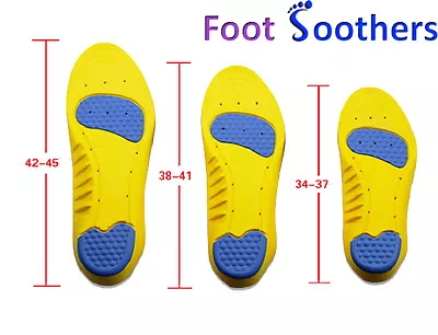 £5.99 • Buy Memory Foam Insoles For Comfort FootSoothers™ DualPro Orthotic Shoe Inserts