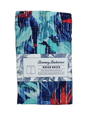 Tommy Bahama Printed Soft Island Washed Cotton Boxer Shorts Men's Underwear NWT • $22.45