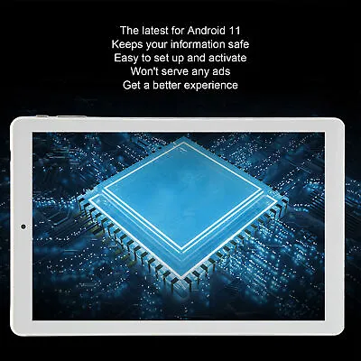 $107 • Buy Tablet PC 100‑240V HD IPS Screen For 11 Silver 3G And 5G WiFi HLF