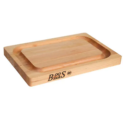 John Boos Chop N Slice Maple Wood Edge Grain Cutting Board 8  X 12  X 1.25  • $41.95