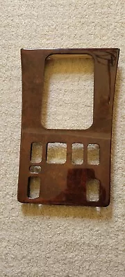 Mercedes Benz W126 C126 Burl Wood Walnut Shifter Frame Cover New • $250