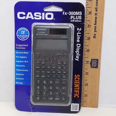 Casio FX-300MS Plus 2nd Edition Scientific Calculator Mathematics Algebra • $25.29