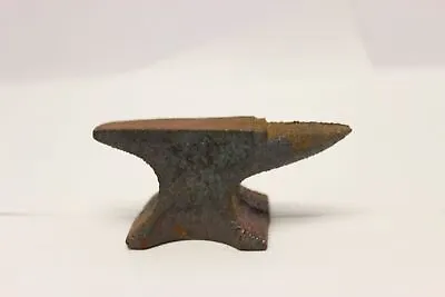 Antique Mini Jewelry Iron Anvil Blacksmith Making Tool Patina • $38.24