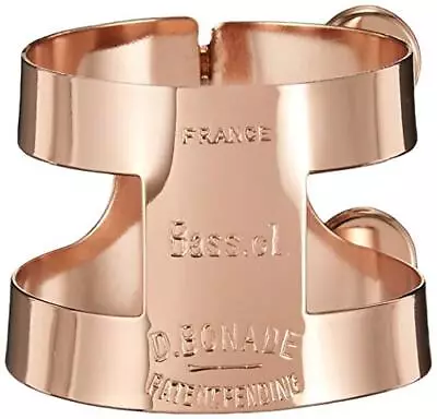 Bonado Bass Clarinet Ligature Reverse Tighten Pink Gold Plated Finish 2253UPG • $113.59