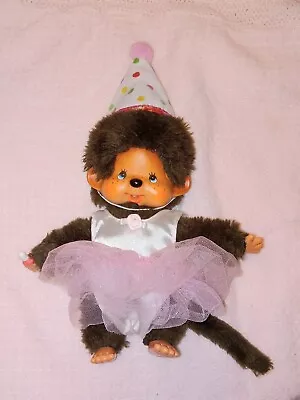 Monchhichi Girl Sekiguchi Ballerina Plush Monkey Doll 7.75  • $50