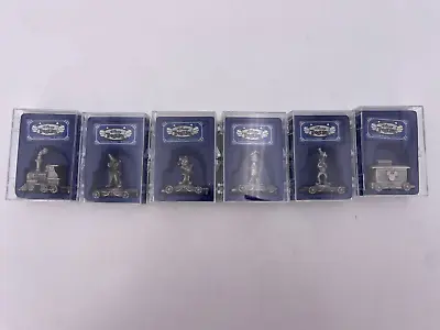 Disney Treasures Genuine Pewter Express Train Set Of 6 **12014** • $60